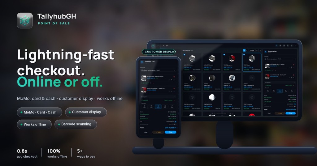 TallyhubGH Point of Sale preview